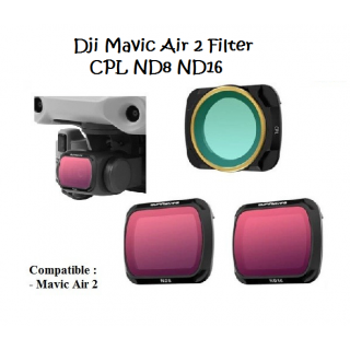 Dji Mavic Air 2 Lens Filter - DJI Mavic Air 2 Filter CPL ND8 ND 16